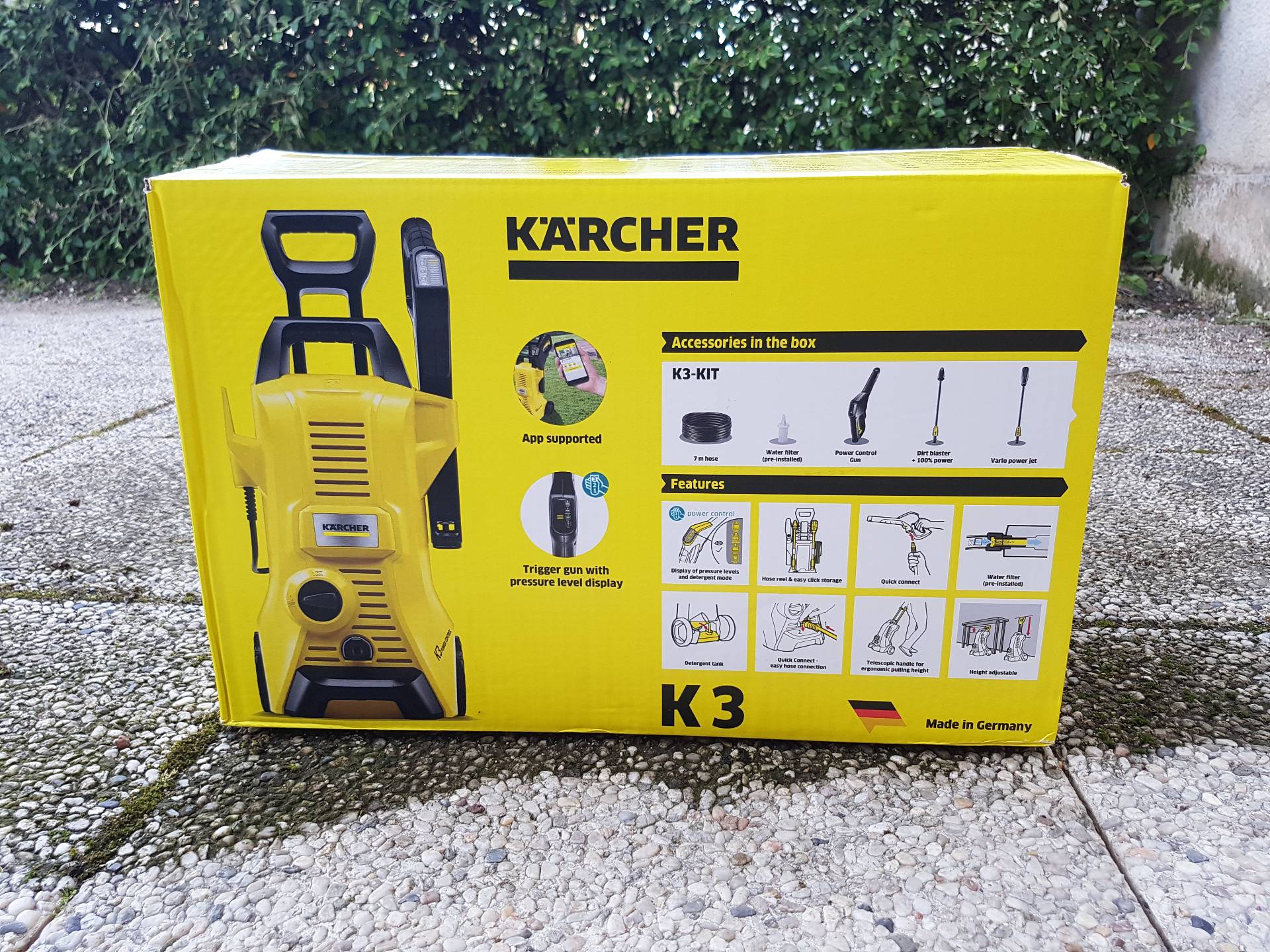 Nettoyeur haute pression, Karcher K3, prêt à l'emploi