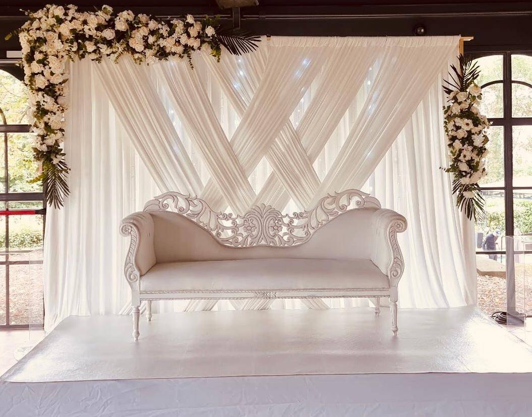 Location trône décoration mariage 