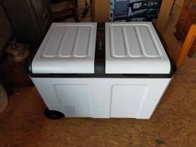 Glacière 52L à compresseur frigo et congélateur