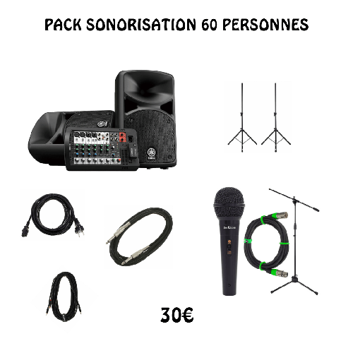Pack 60 personnes