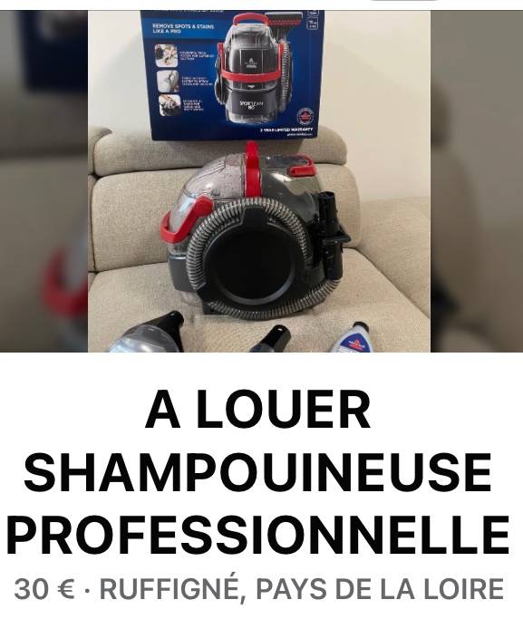 Bissell shampouinieuse