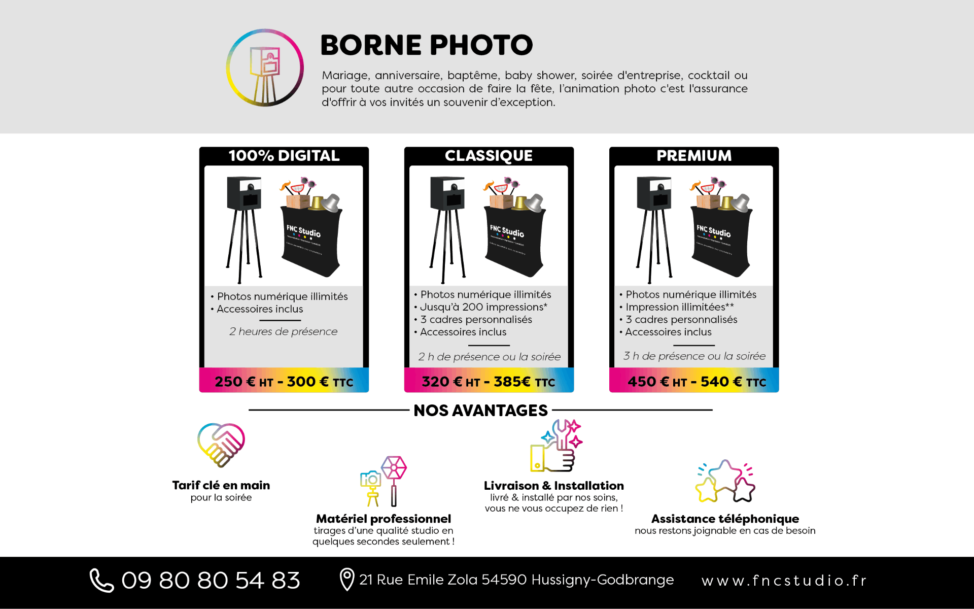 Location de Borne Photo - Animation Photobooth