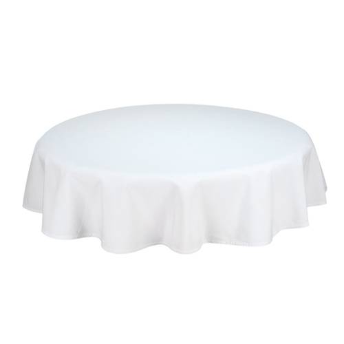 Location Nappage Blanc pour Table Ronde 152 CM