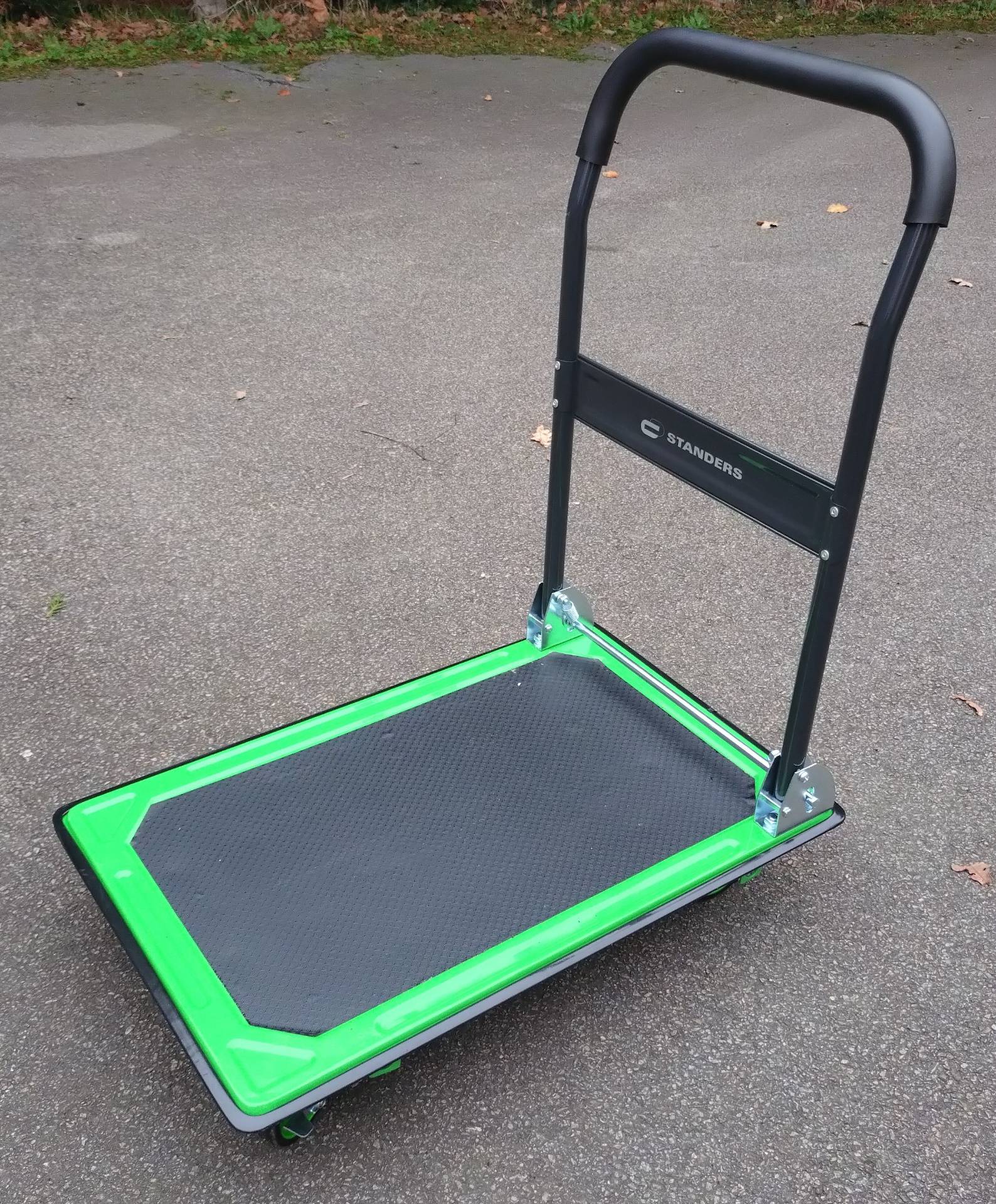 Chariot manutention pliable, charge 50 kg