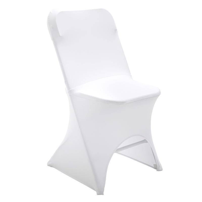 Housse de chaise blanche et nappe