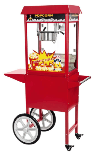 machine a pop corn sur chariot