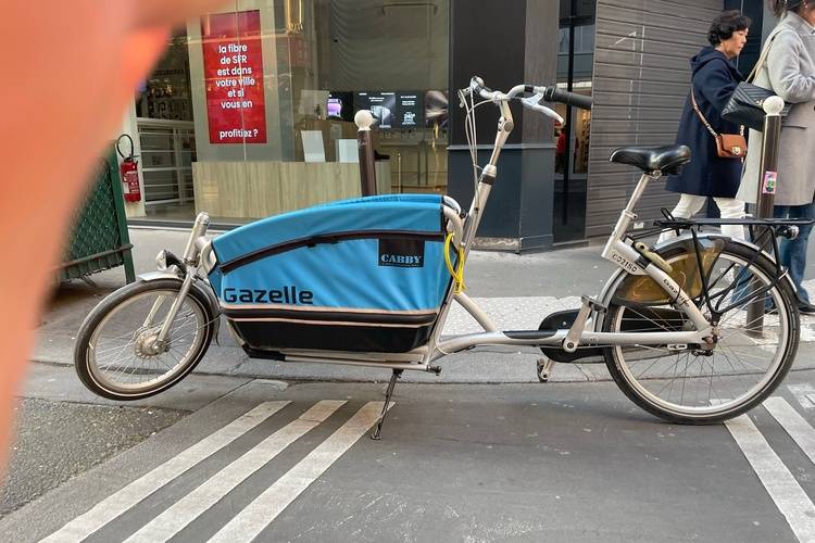 Vélo cargo Gazelle - Cabby