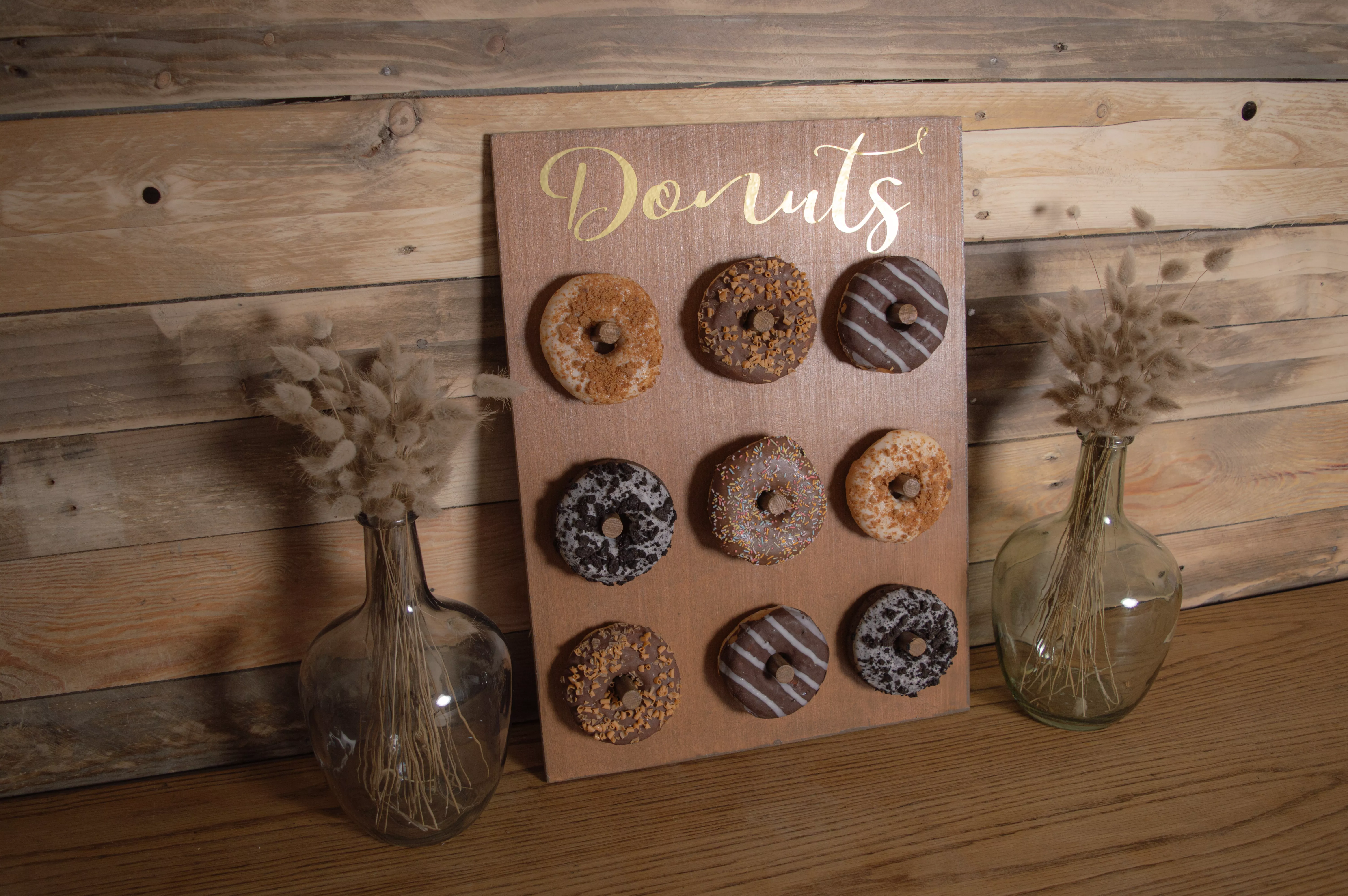 Bar à donuts 9 emplacements pour vos événements