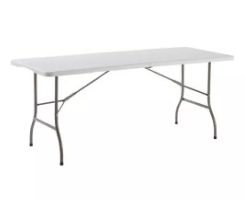 Table pliante blanche