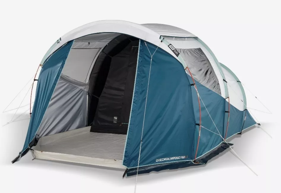 Tente camping 4 places Arpenaz Fresh and Black