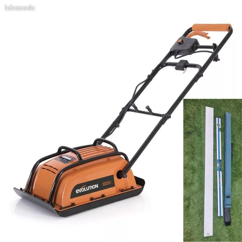 Location pack Plaque vibrante + Niveau Laser + Règle Alu 1,5 mètre