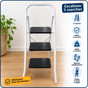 annonce location Escabeau 3 marches - stable et pliant