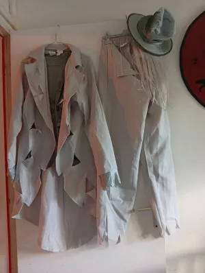 location Déguisement gris unisexe taille unique 36/42